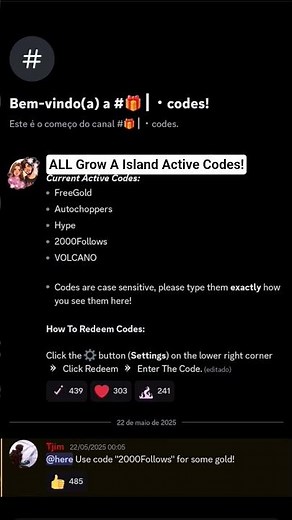 Grow A Island Codes! #roblox #money #gaming