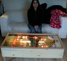 HOWTO turn a pinball machine into a light-up coffee-table