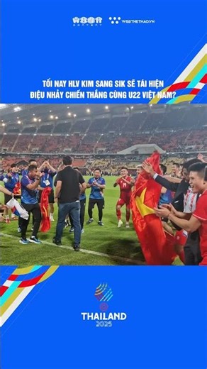 Earlier this year, coach Kim Sang Sik celebrated Vietnam's championship victory by dancing hip hop.