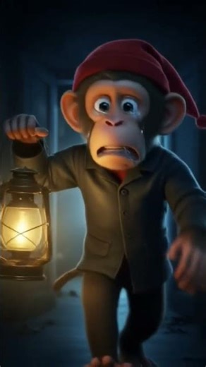 MonkeyHaunted House #GhostShadows #HorrorStory #SpookyVibes #MonkeyVideo #HorrorStory #SpookyVibes