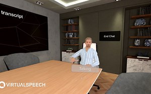 ChatGPT 加 VR 全真环境练习英语口语听力