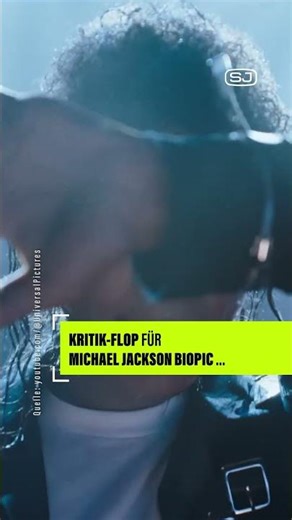 Kritik-Flop für das Michael Jackson Biopic