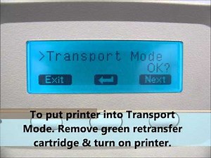 Shipping Instructions for Matica EDIsecure XID8100 / XID8300 / XID8600 Printer