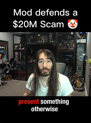 Mod defends a $20M SCAM 🤡 #fyp #reddit #penguin0 #tiktok