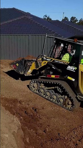 RT-50 Posi-Track Completing Site Preparation