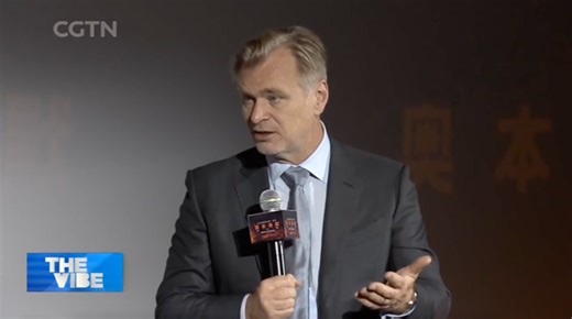 1K views · 64 reactions | Acclaimed director Christopher Nolan's new film "Oppenheimer" has hit cinema screens across the Chinese mainland. Ahead of its official release in China, Nolan received an interview in Shanghai, during which he talked about the techniques used in the filming, set building, music and the acting in the movie. #SharedFuture10Years #TheNewSilkRoad #CCFF | China Plus Culture | Facebook