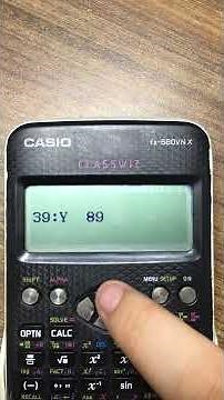 Bảng tuần hoàn hóa học trên Casio Fx-580 VN X. Cre:@blue_casio