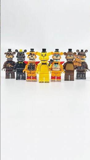 EVERY FREDDY in ONE Collection! 😱 FNAF Unofficial LEGO Minifigures