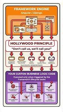 Framework vs Library Explained⚡#shorts