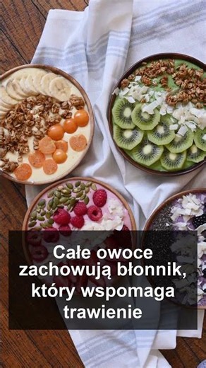 Sok czy całe owoce? Co jest zdrowsze dla ciebie?