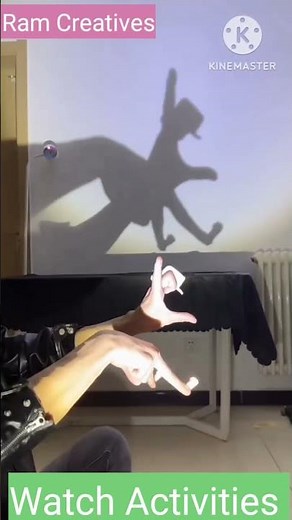 "Mystical Movements: The Enchanting Art of Hand Shadow Dancing"
