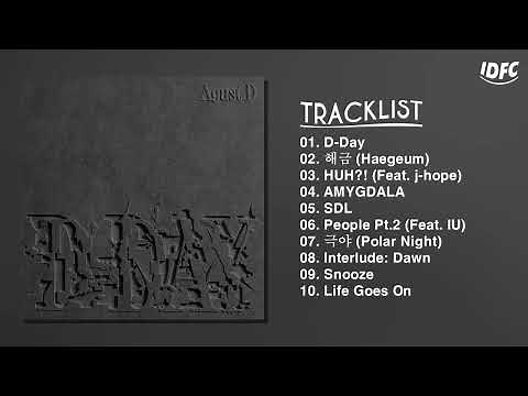 [Full Album] Agust D (슈가) - D D A Y