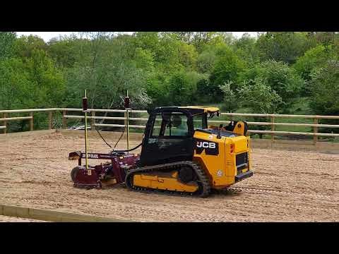 Tracked JCB 225T & SharpGrade SharpBlade Laser Grading Combination