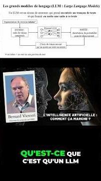 Qu'est-ce qu'un LLM et comment fonctionne-t-il ? #IntelligenceArtificielle #Langage