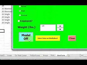 Lesson 32.7 Toggle Button in VBA