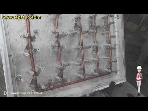 EPS structure mold, 18 cavities – water pressure testing video