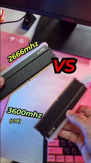 DOES RAM SPEED MAKE A DIFFERENCE?? #pc #setup #computer