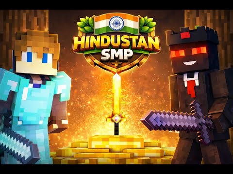 Hindustan SMP 🇮🇳 | The Ultimate Indian Minecraft Survival Server#HindustanSMP #MinecraftIndia #Ind
