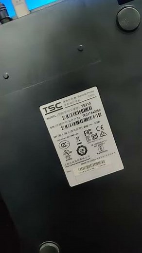 Tsc te310 barcode printer with lan connectivity