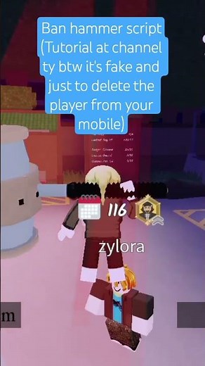 ban hammer script #roblox #banhammer