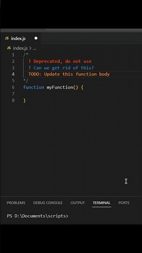 Better Comments in VS Code! #vscode #coding #programming