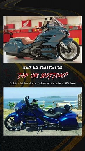 Tap for Details - Cool Wing Gold Wing vs F6B Bagger