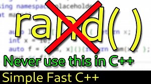 【中字】C++生成随机数方法，别再用rand()啦