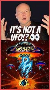 Did You Know What’s Actually on Boston’s Album Cover? 🎸🚀