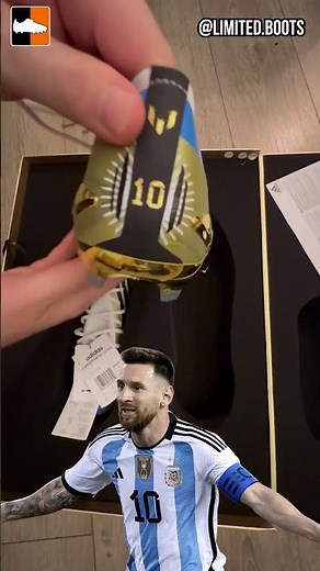 Legendary Gold Messi World Cup 🏆 Football Boots!