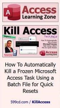Microsoft Access Server Experiment: Kill the Process, Not Just the Database