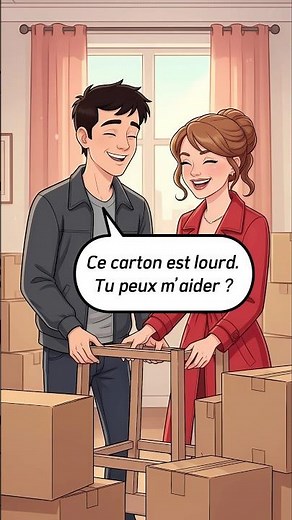 French Conversation for Beginners: Moving Day! 📦 | Learn French Naturally