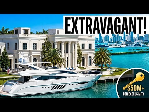 Inside Miami's Extravagant Star Island Mansions