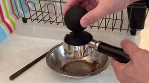 Silent Puck Ejector Tool,54mm Coffee Grounds Remover Tool Barista Espresso Tool Accessories,Free-knock Box Grind Coffee Puck Blowing Out Tool,For 54mm Bottomless Portafilter