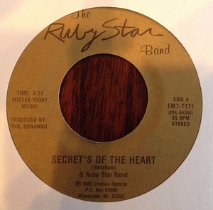 The Ruby Star Band - Secrets Of The Heart / I'll Give You Everything