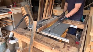 Chunky pallet wood coffee table build