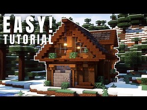 Minecraft: How to Build a Cozy Spruce Cabin