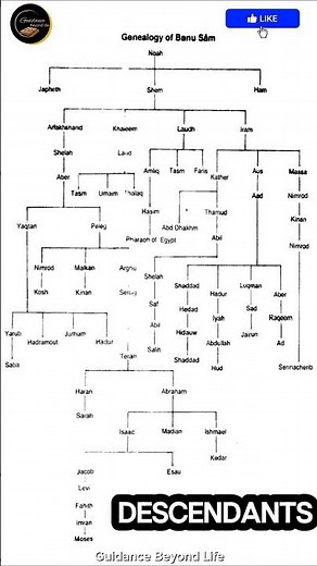 The Family Tree of Prophet Noah (PBUH)