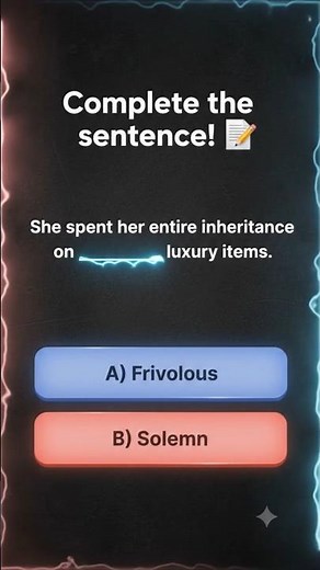 What does "Frivolous" actually mean? 💡