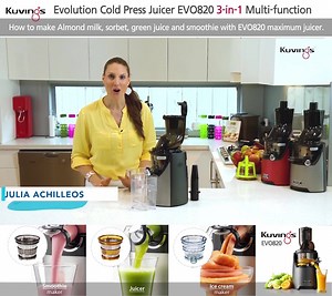 545K views · 2.6K reactions | Remember, it always tastes better with Kuvings. Watch how to make Almond milk, sorbet, green juice and smoothie with EVO820 maximum juicer. Stay tuned to Kuvings Health Kitchen. Like Kuvings and Get free recipes & our latest news. With Kuvings, Juicing has never been easier. | Kuvings | Facebook