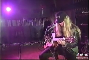 Zakk Wylde Black Pearl Unplugged 1999 Part 1