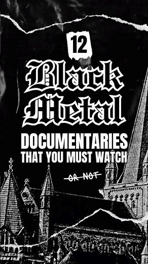12 BLACK METAL documentaries that you must watch 💥 #blackmetal #metalmusic #blackmetalmusic