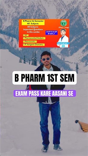 B Pharm 1st sem