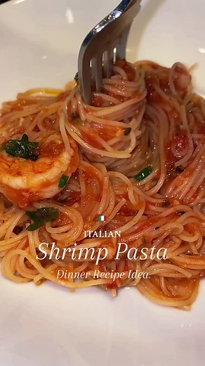 Delicious Italian Shrimp Pasta Recipe