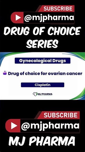 First-Line Gynecological Drugs You Must Know (Menstrual, Endometriosis, PID) #drugofchoice