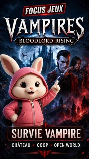 FOCUS JEUX : Vampires Bloodlord Rising, le jeu de survie vampire à surveiller ! 🩸🦇