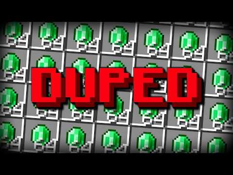 DESTROYING a Pay-to-win Server by duping BILLIONS of Emeralds - GAMBLING REMOVED