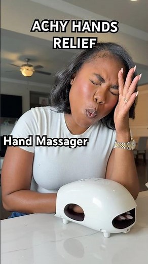 WOMEN, This is a Hand Massager — Relief, Relaxation & Everyday Comfort