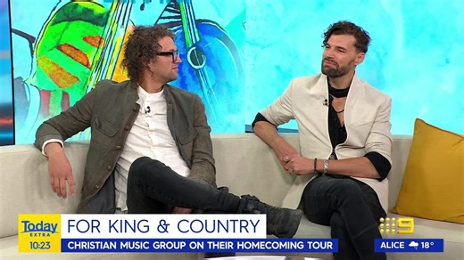 For King & Country are Down Under for the first time in five years for The Homecoming Tour! #9Today | WATCH LIVE 5.30am | TODAY