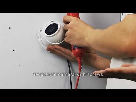 How to install Turret Cameras