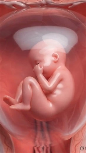 Pregnancy 4 Weeks After Conception Medical Animation #anatomy #fertilization #firsttrimester